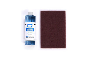 12-001, C3 Autoclave Chamber Cleaner Starter Kit - 16oz. Bottle of C3 & 2 Cleaning Pads