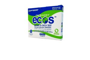 18-002, Once-A-Day Ecos Bowie-Dick Test Packs — Box of 30