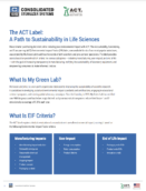Consolidated Earns ACT Label